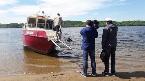 Подводно-технические работы. водолаз